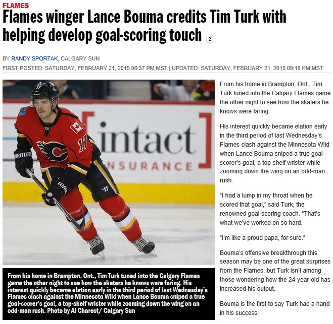 Tim Turk Helps Lance Bouma